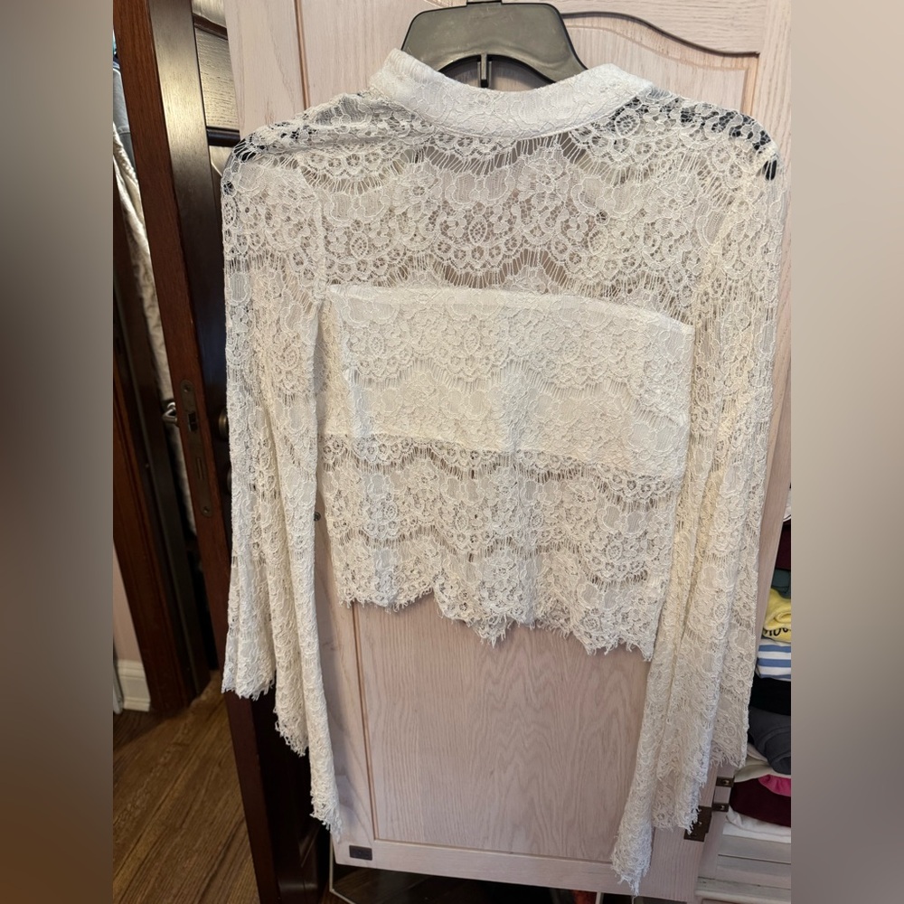 Lace Long Sleeve Top